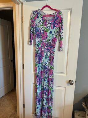 Lilly Pulitzer, Nigella Maxi, In the Garden, small